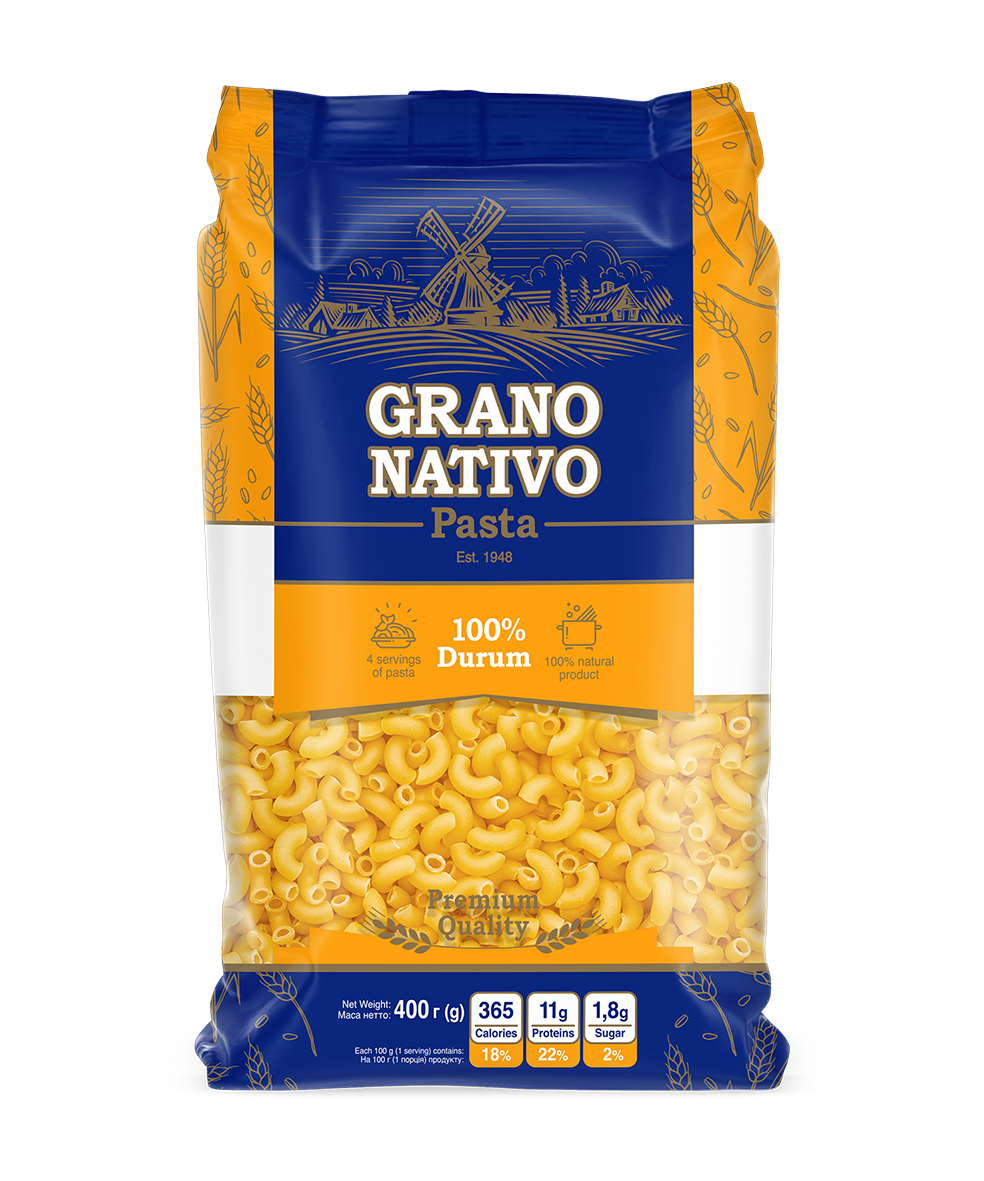 Макаронні вироби GRANO NATIVO 400г Ріжки